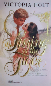 Ellen Michaels on the Cover of Spring of the Tiger by Victoria Holt