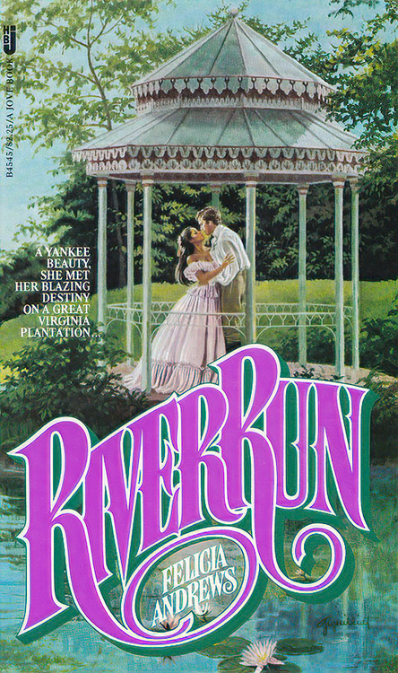 Ellen Michaels on the Cover of Riverrun by Felicia Andrews